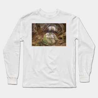 Red River Gorge Double Arch Painting Long Sleeve T-Shirt